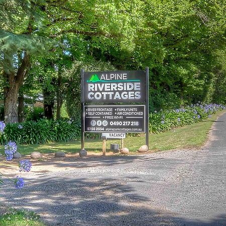 Alpine Riverside Cottages Porepunkah Luaran gambar